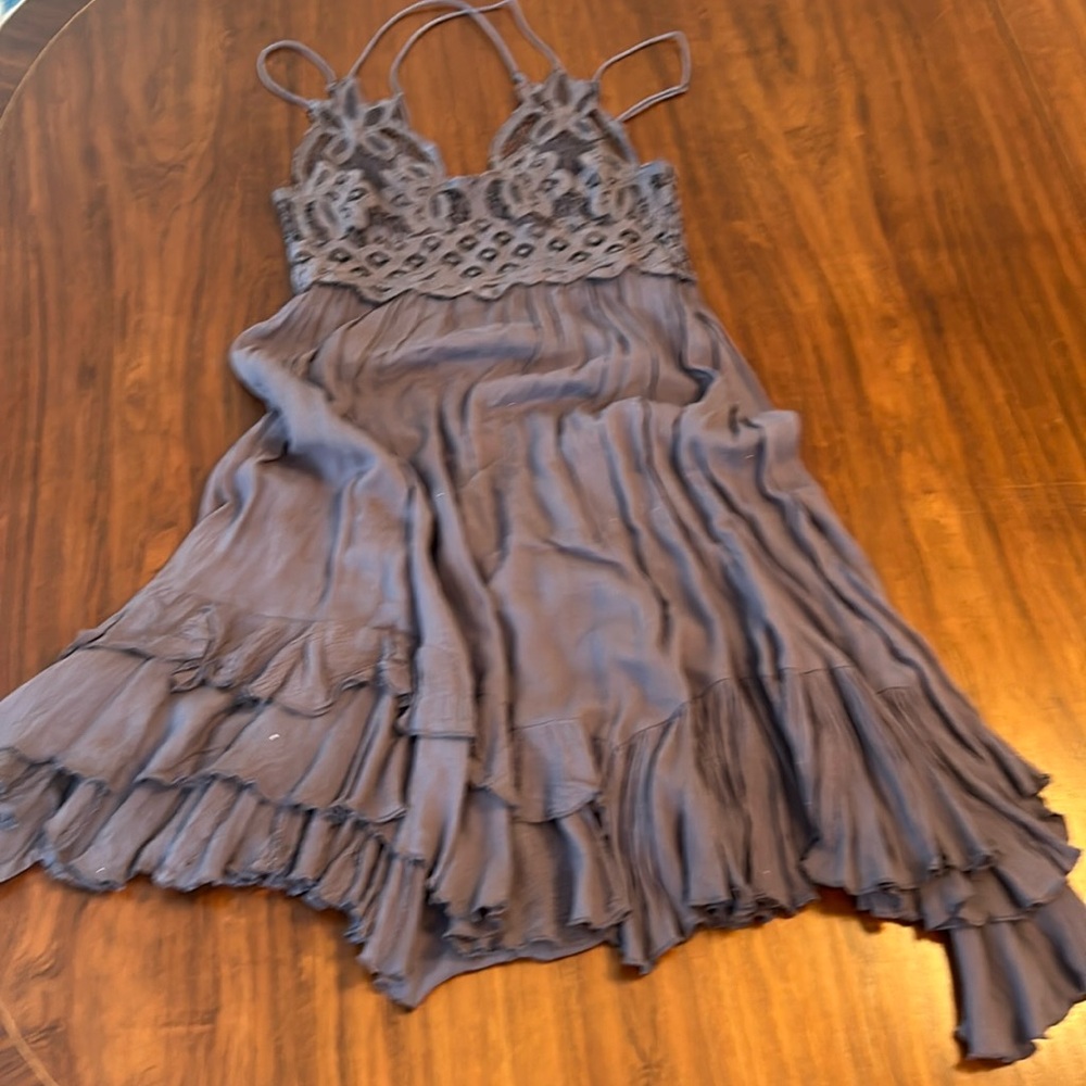 Free People Spaghetti Strap Swing Dress
